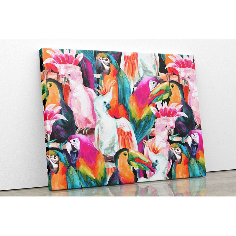 TAYRONA STORE - Cuadro En Lienzo Para Habitaciones Pajaro 49 75x60cm