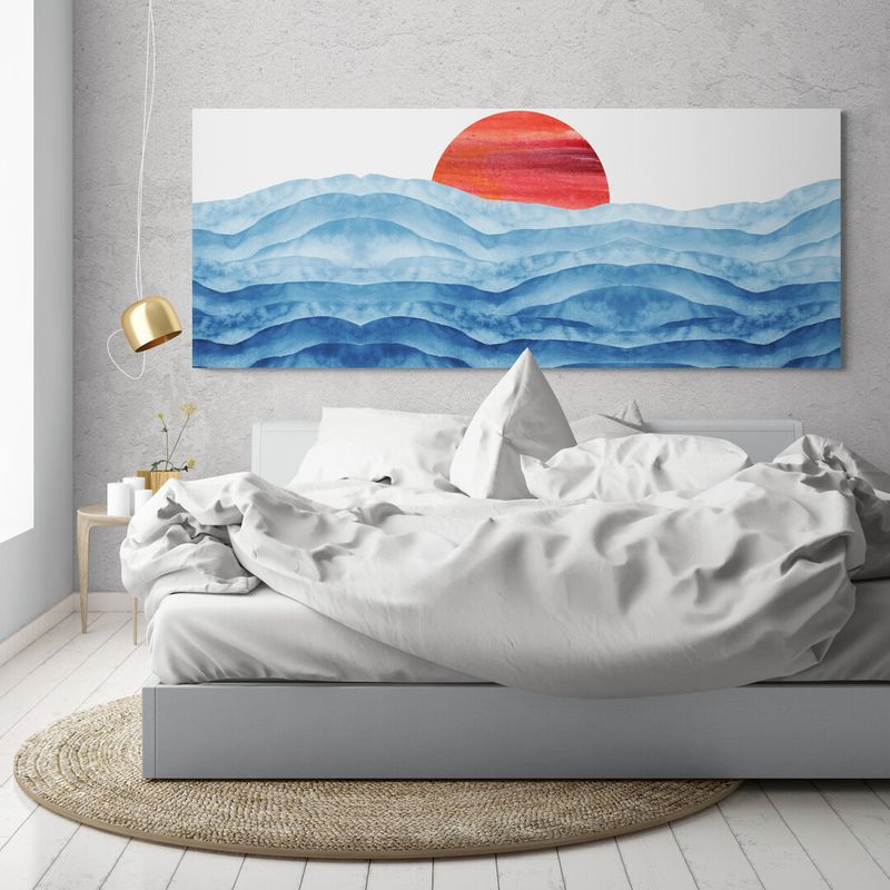 TAYRONA STORE - Cuadro En Lienzo Para Habitaciones Nautica 093 100x40cm