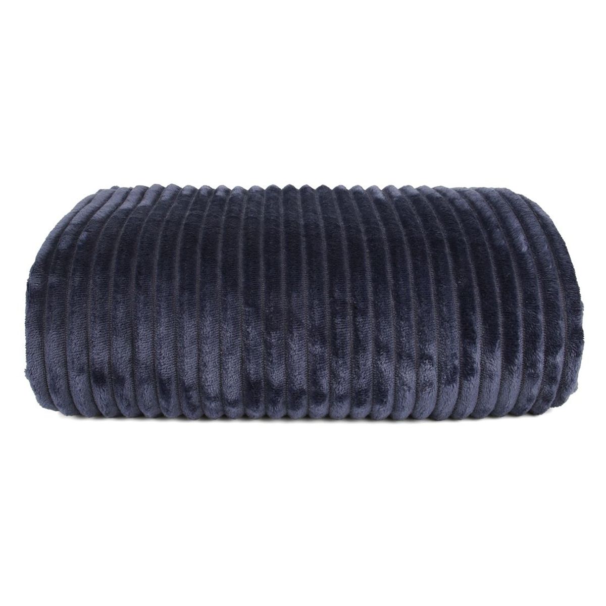 INCO - Colcha tipo española Queen Polialgodón Azul Oscuro INCO CEAOQ