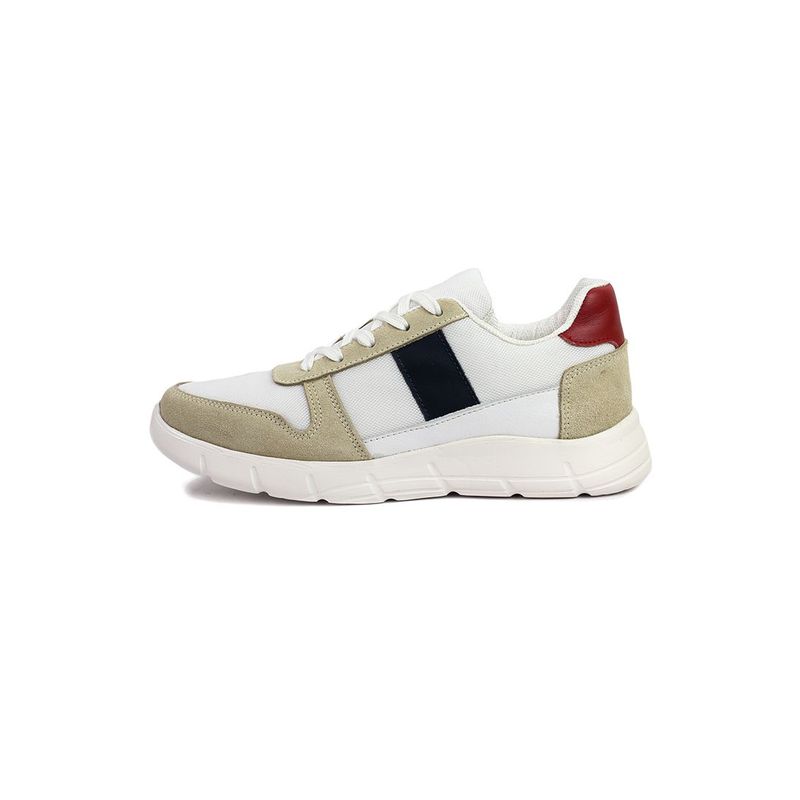 INCO - Tenis en Cuero para Hombre Beige INCO I001