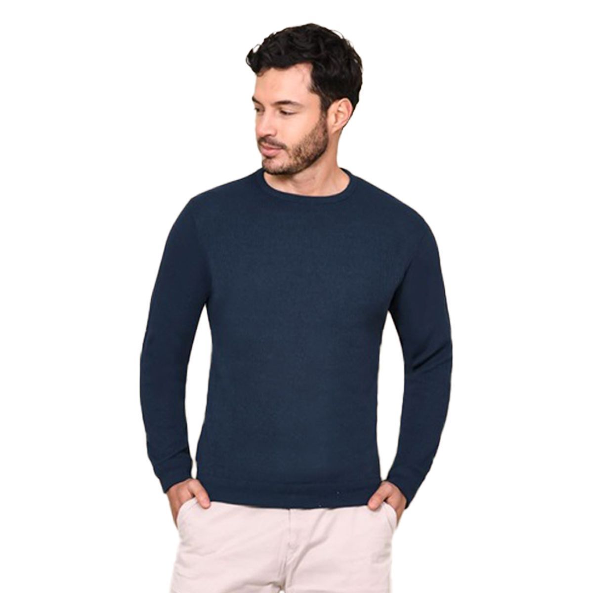 SYK - Buzo Saco Cuello Redondo Para Hombre Camibuzo