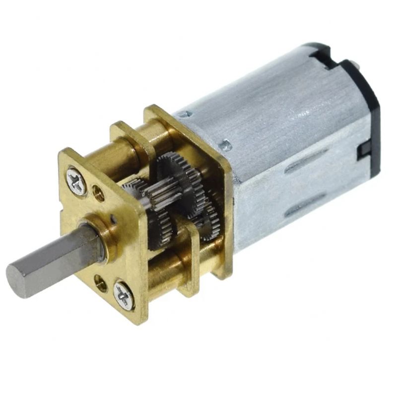 GENERICO - Micro Motor De Engranaje De Metal GA12-N20 6Vdc 100Rpm N20