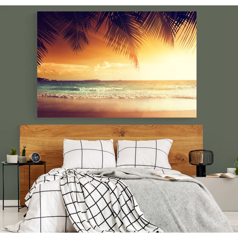 TAYRONA STORE - Cuadro En Lienzo Para Habitaciones Playa 114 100x70cm