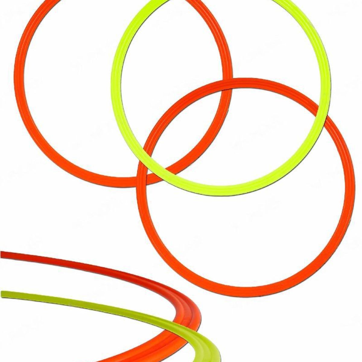 GENERICO - Aro Ula Ula Plano 70 Cm Entrenamiento Deportivo