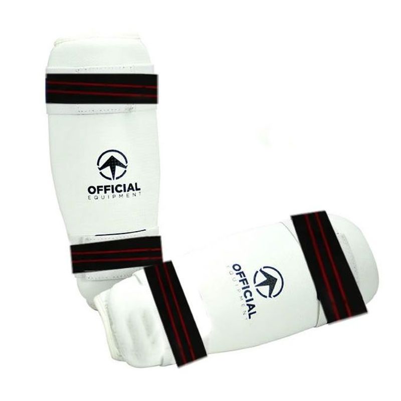 GENERICO - Protector Piernas Official Canillera Karate Artes Marciales.