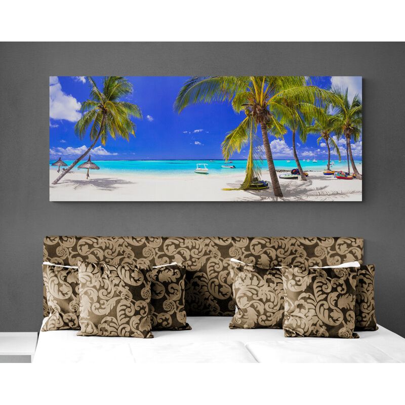TAYRONA STORE - Cuadro En Lienzo Para Habitaciones Playa 138 125x50cm