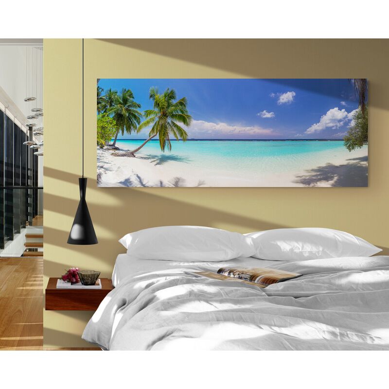 TAYRONA STORE - Cuadro En Lienzo Para Habitaciones Playa 148 150x60cm