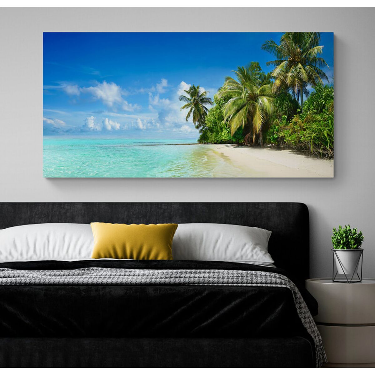 TAYRONA STORE - Cuadro En Lienzo Para Habitaciones Playa 169 100x50cm