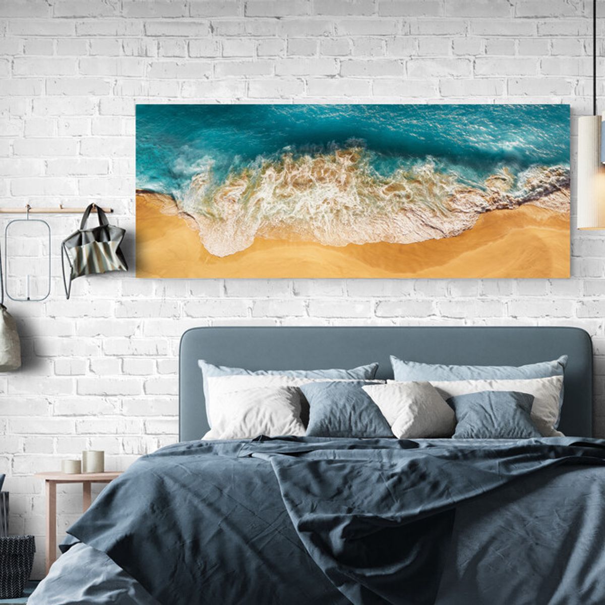 TAYRONA STORE - Cuadro En Lienzo Para Habitaciones Playa 181 125x50cm