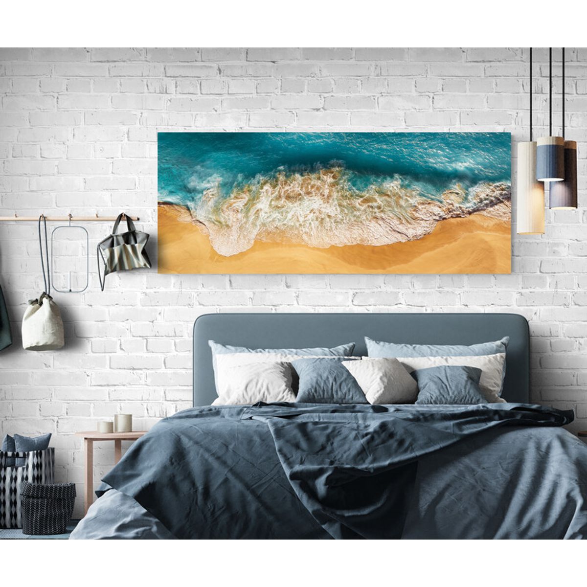 TAYRONA STORE - Cuadro En Lienzo Para Habitaciones Playa 181 125x50cm