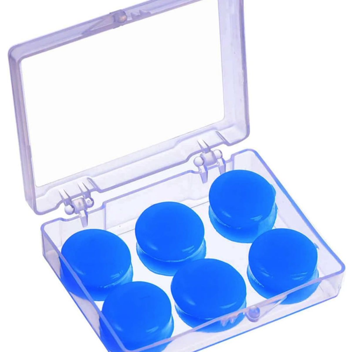 GENERICO - Tapa Oidos Silicona Moldeables X 3 Pares Natacion + Estuche