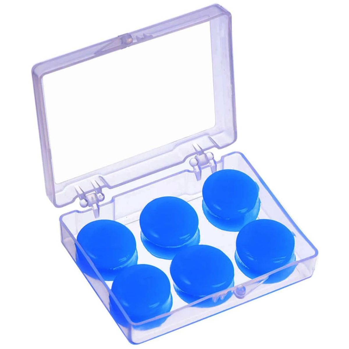 GENERICO - Tapa Oidos Silicona Moldeables X 3 Pares Natacion + Estuche