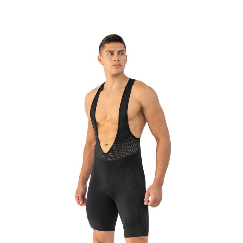 GENERICO - Badana Ciclismo Lycra Tirantas Pantaloneta Hombre Bicicleta