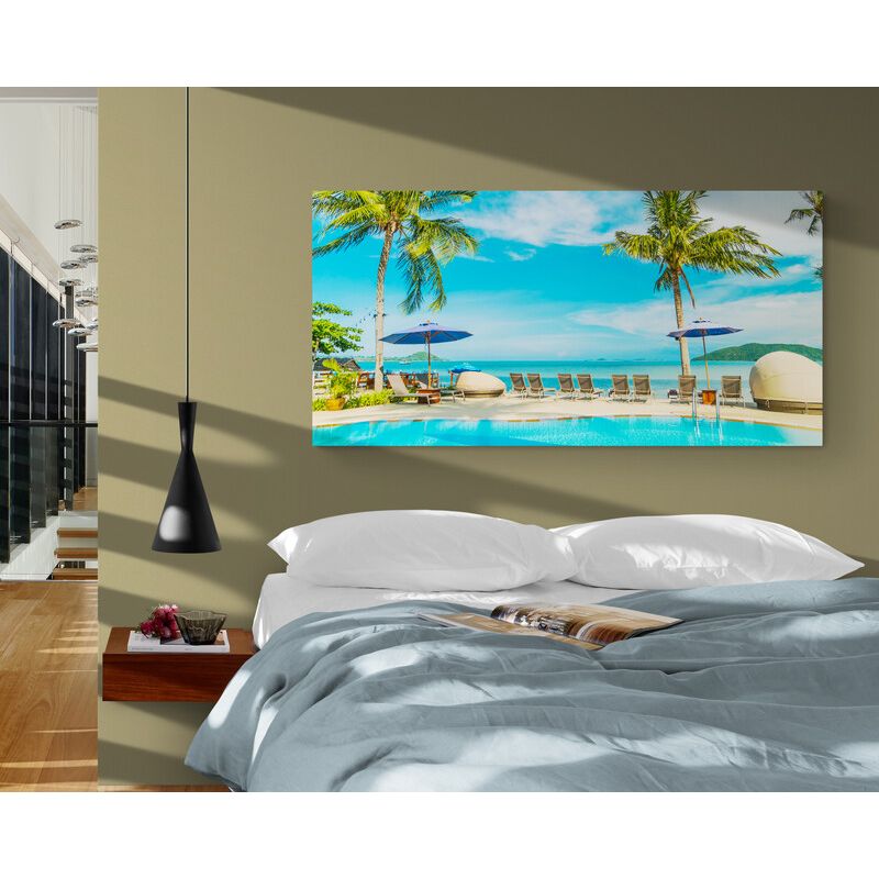 TAYRONA STORE - Cuadro En Lienzo Para Habitaciones Playa 108 100x50cm