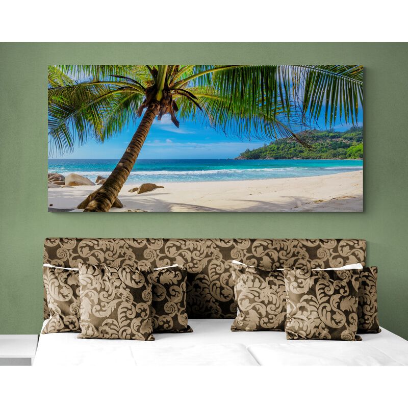TAYRONA STORE - Cuadro En Lienzo Para Habitaciones Playa 123 100x50cm