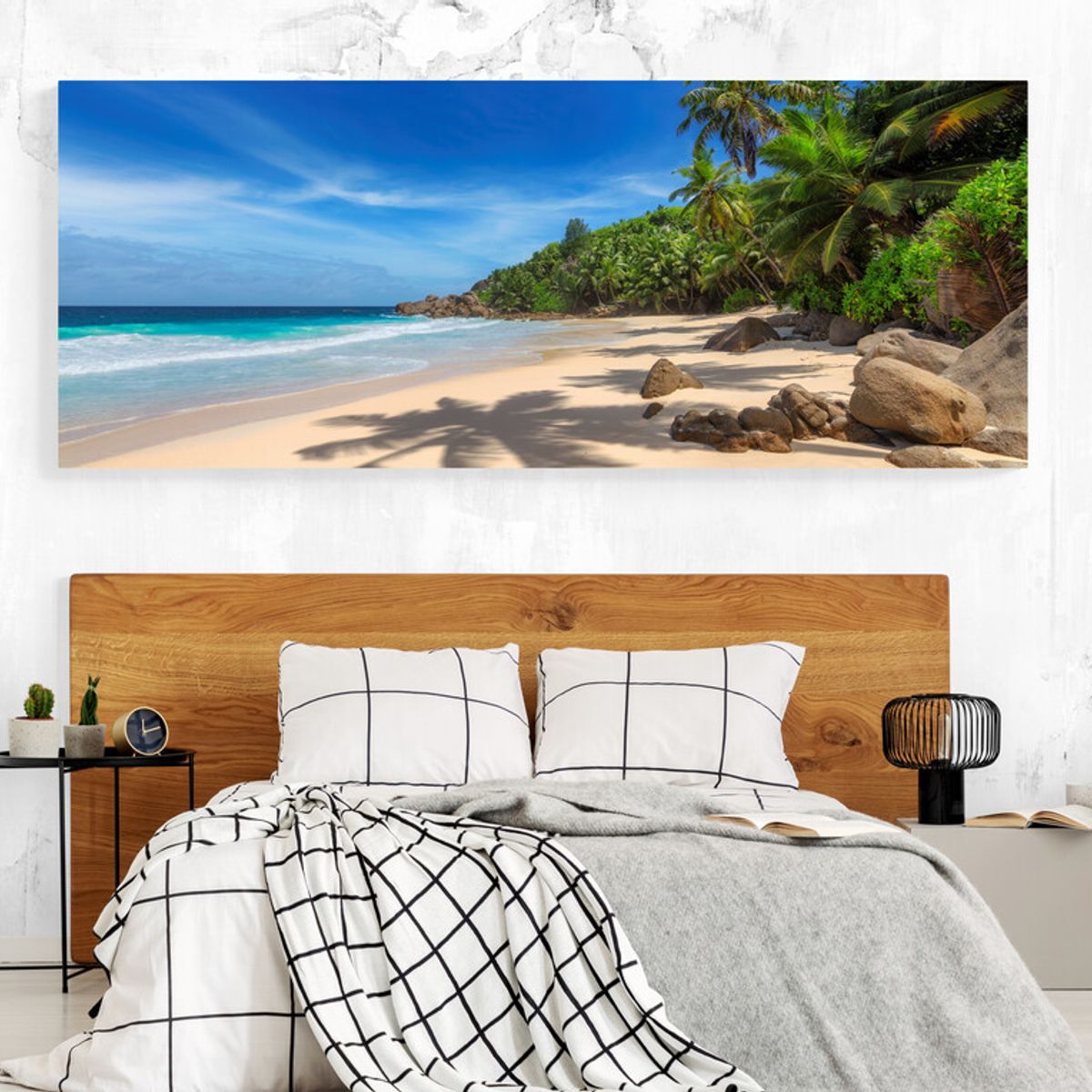TAYRONA STORE - Cuadro En Lienzo Para Habitaciones Playa 134 175x70cm