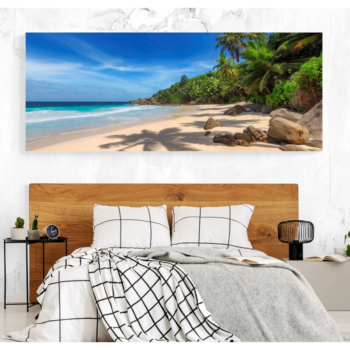 TAYRONA STORE - Cuadro En Lienzo Para Habitaciones Playa 134 175x70cm