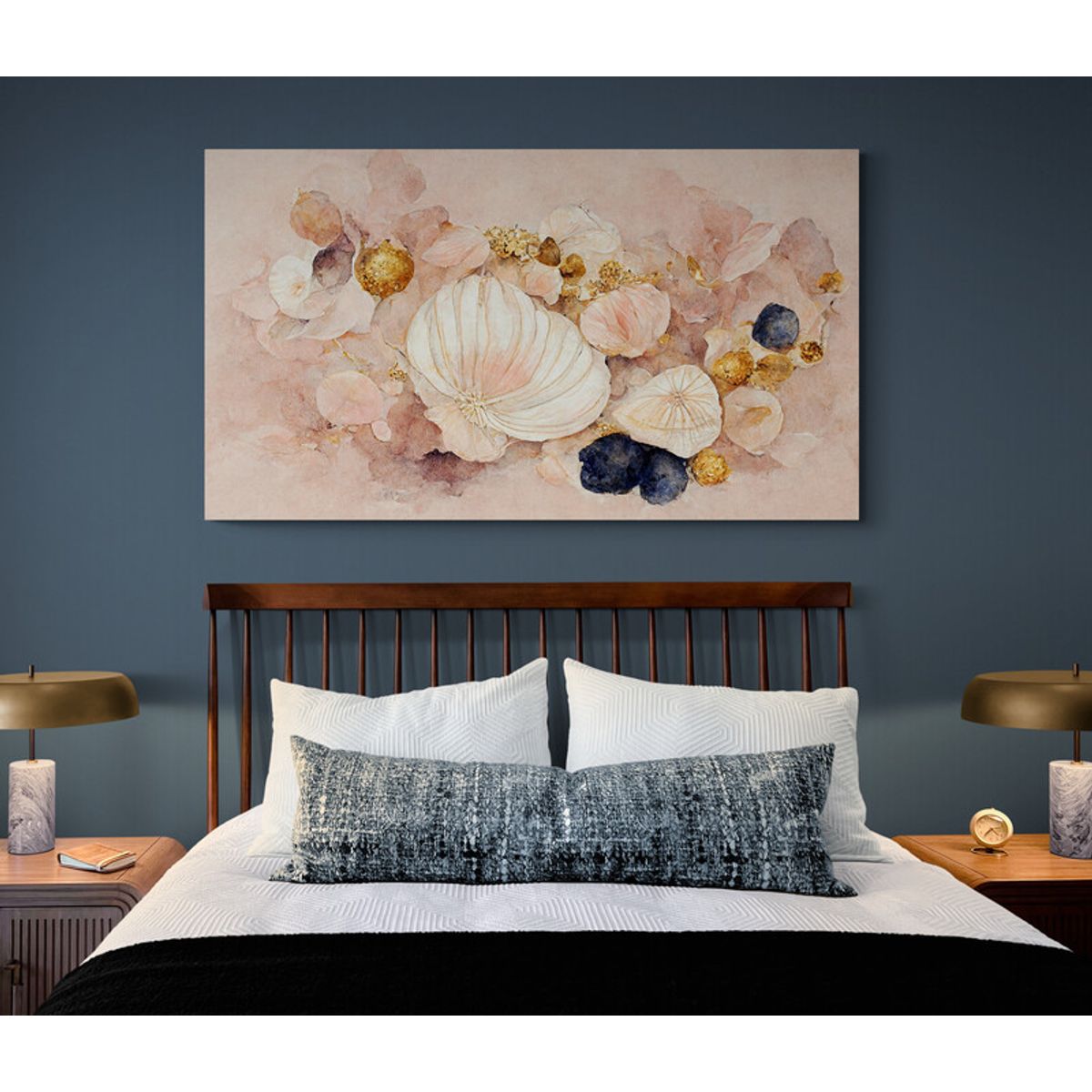 TAYRONA STORE - Cuadro En Lienzo Para Habitaciones Flores 445 110x60cm