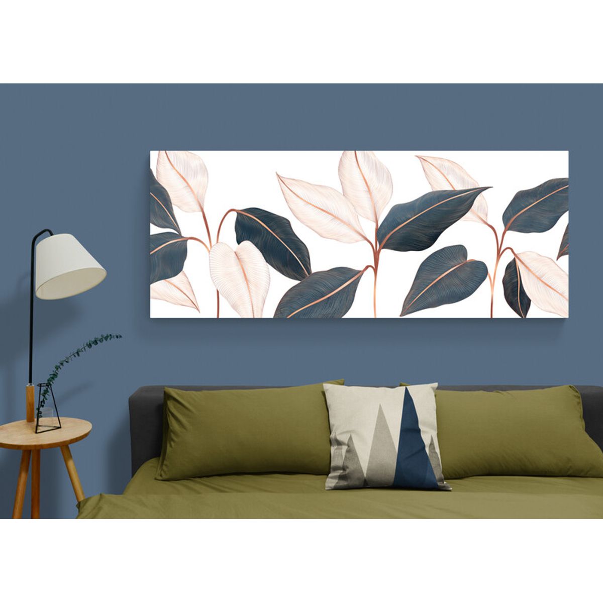 TAYRONA STORE - Cuadro En Lienzo Para Habitaciones Hojas 171 175x70cm