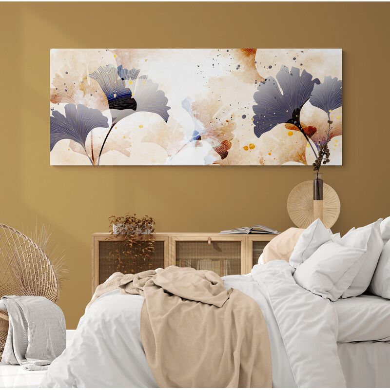 TAYRONA STORE - Cuadro En Lienzo Para Habitaciones Hojas 176 150x60cm