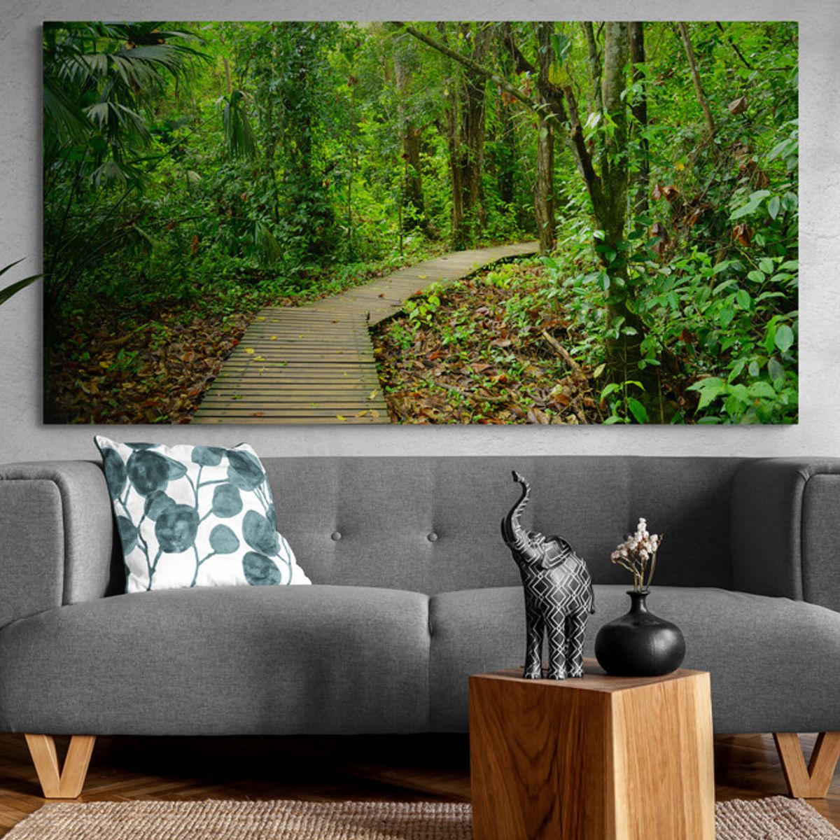 TAYRONA STORE - Cuadro En Lienzo Para Habitaciones Parque Tayrona 052 130x70cm