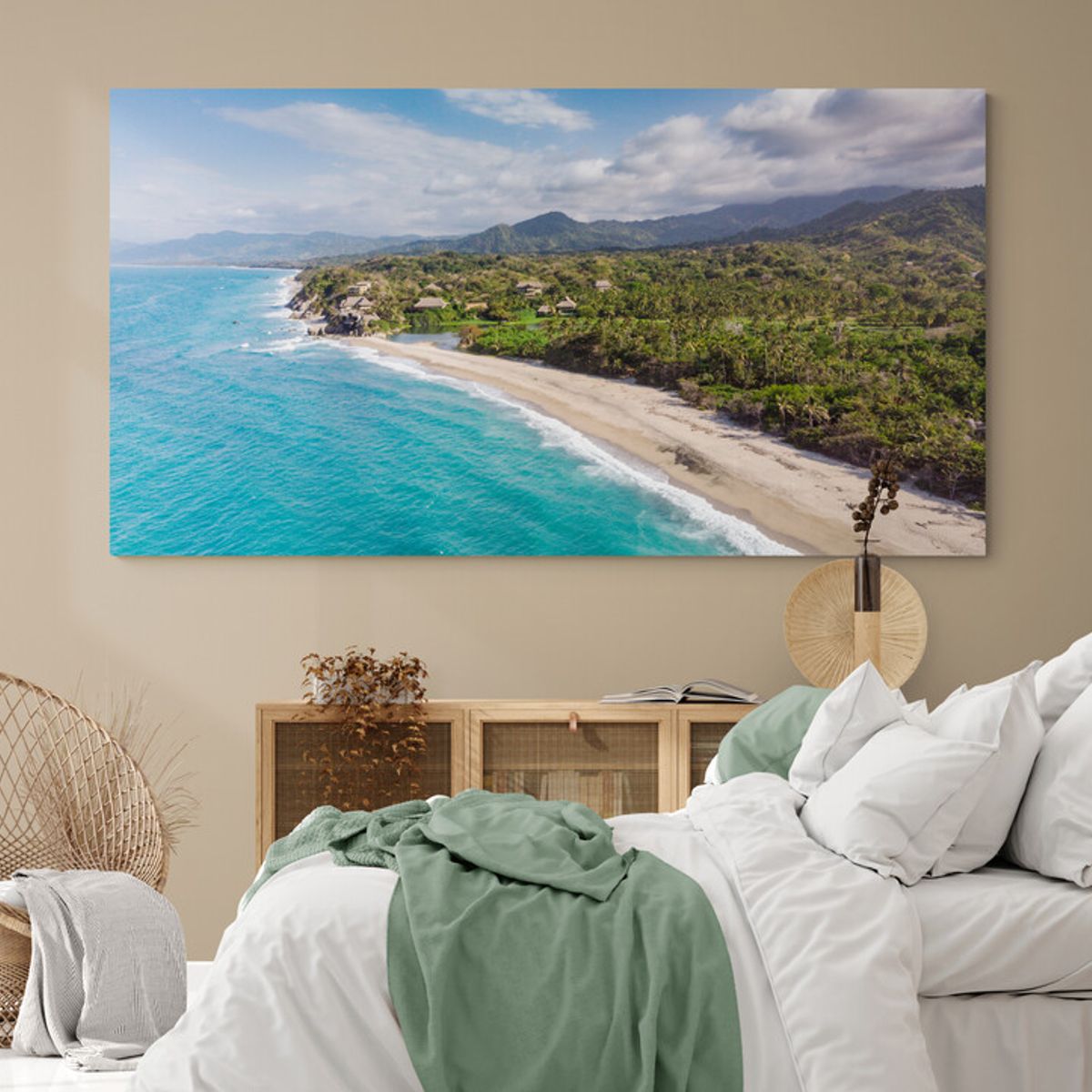 TAYRONA STORE - Cuadro En Lienzo Para Habitaciones Parque Tayrona 063 100x50cm