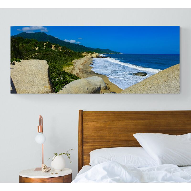 TAYRONA STORE - Cuadro En Lienzo Para Habitaciones Parque Tayrona 067 175x70cm