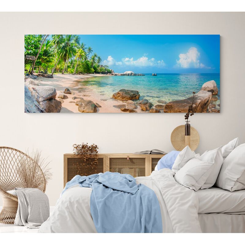 TAYRONA STORE - Cuadro En Lienzo Para Habitaciones Parque Tayrona 068 150x60cm