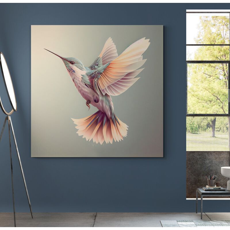 TAYRONA STORE - Cuadro En Lienzo Para Habitaciones Colibri 106 60x60cm