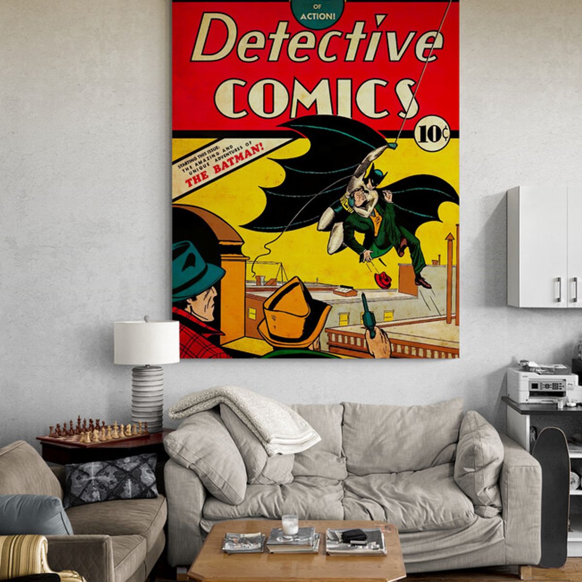 TAYRONA STORE - Cuadro En Lienzo Para Habitaciones Dc Comics 010 30x40cm