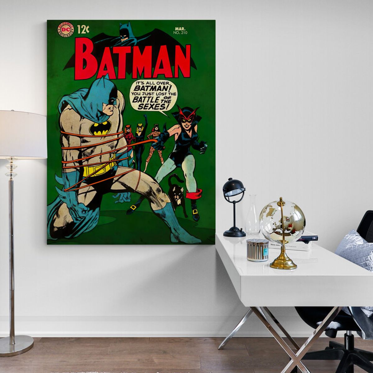 TAYRONA STORE - Cuadro En Lienzo Para Habitaciones Dc Comics 013 75x100cm