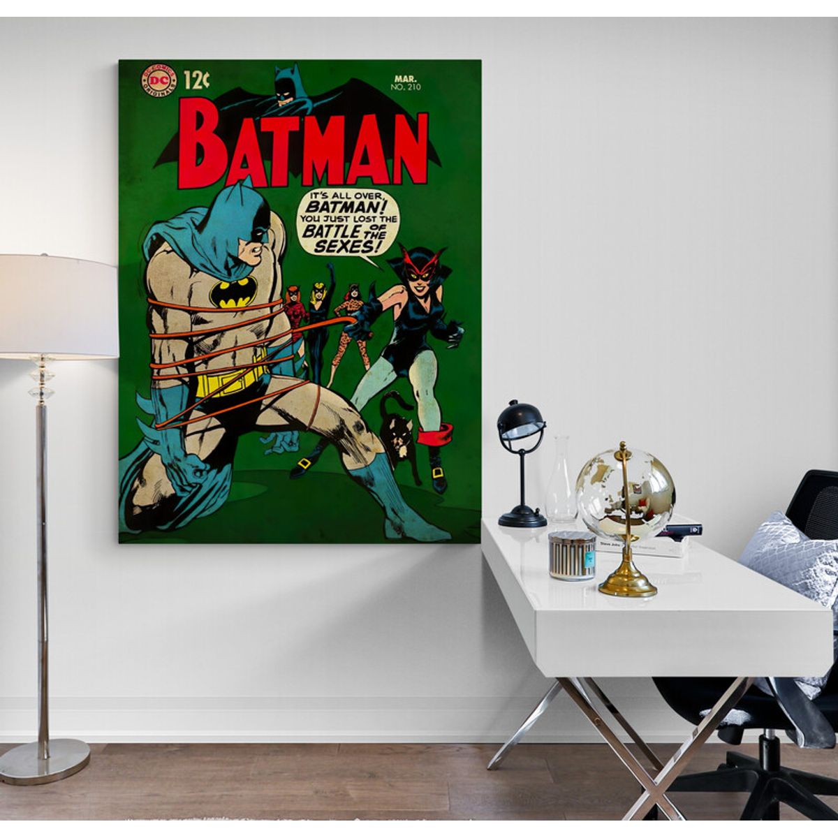 TAYRONA STORE - Cuadro En Lienzo Para Habitaciones Dc Comics 013 75x100cm