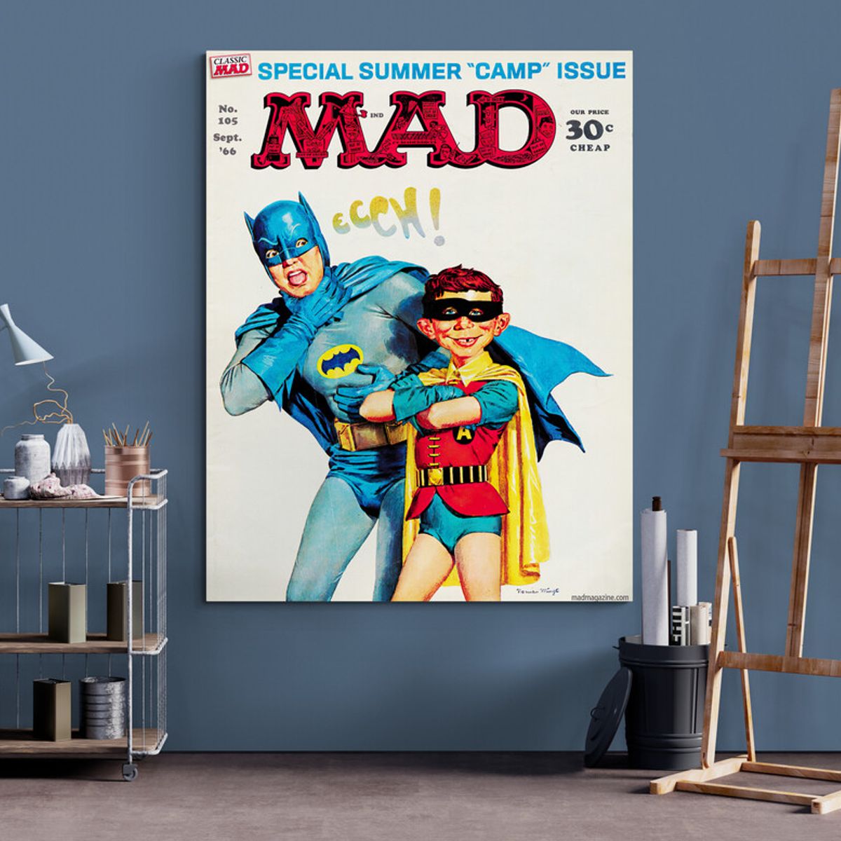 TAYRONA STORE - Cuadro En Lienzo Para Habitaciones Dc Comics 022 30x40cm