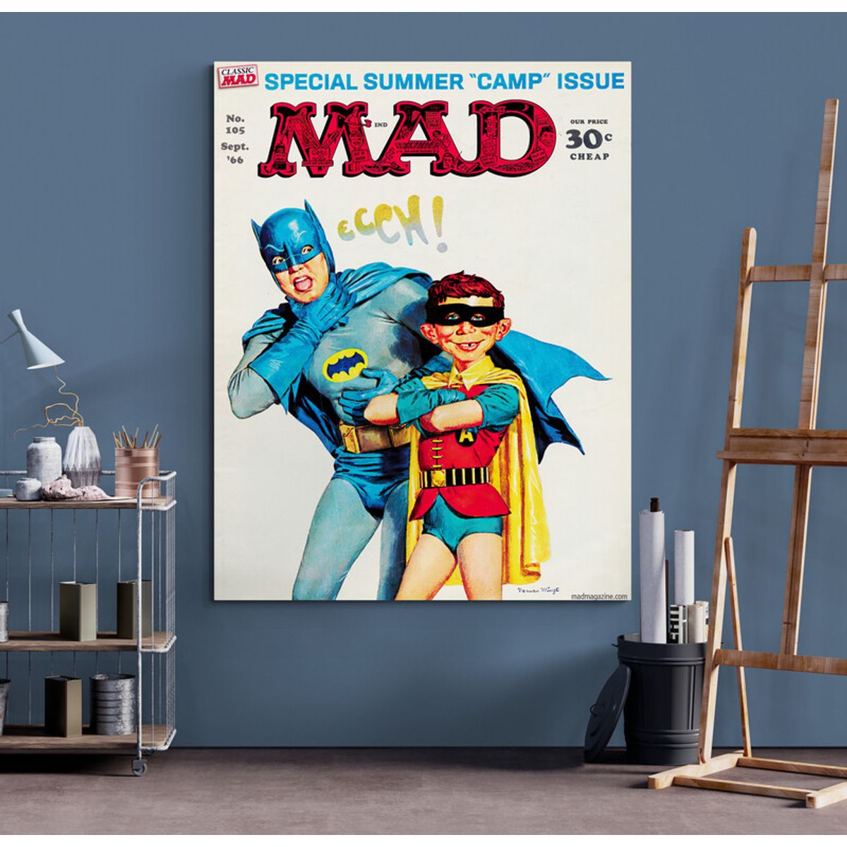 TAYRONA STORE - Cuadro En Lienzo Para Habitaciones Dc Comics 022 30x40cm