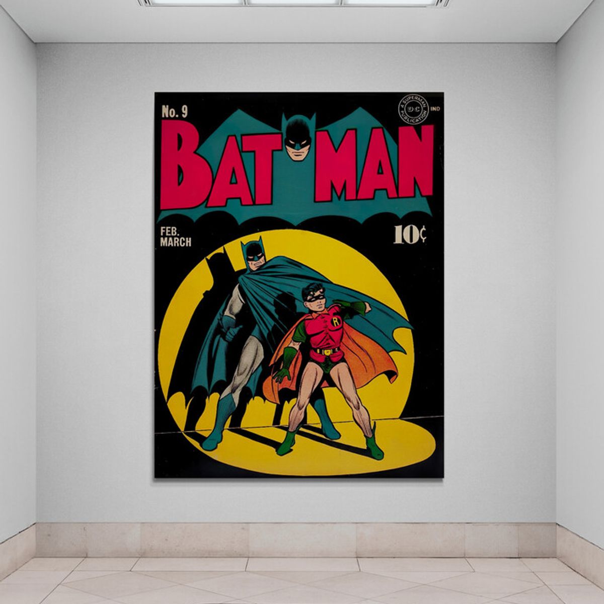 TAYRONA STORE - Cuadro En Lienzo Para Habitaciones Dc Comics 027 75x100cm