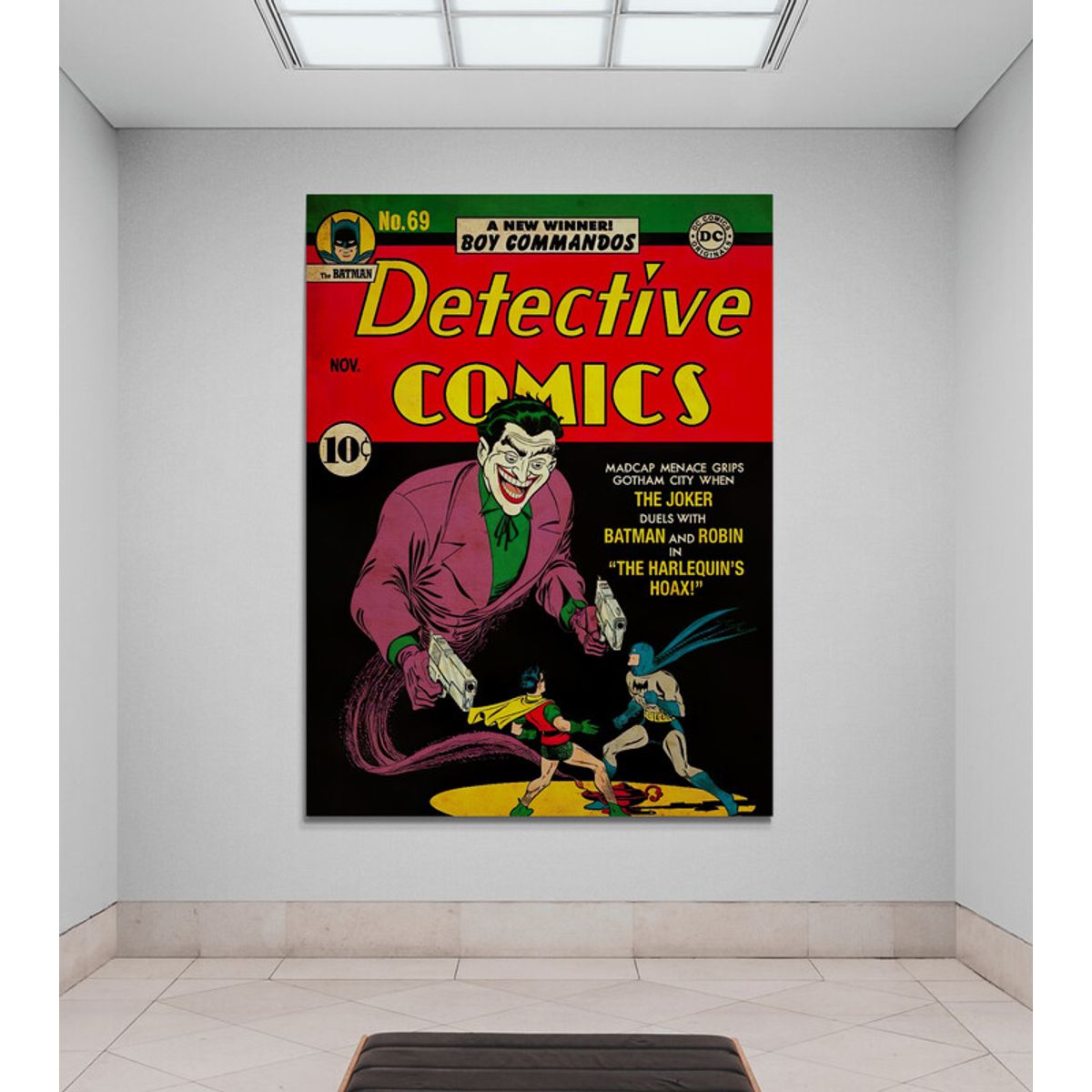 TAYRONA STORE - Cuadro En Lienzo Para Habitaciones Dc Comics 031 30x40cm