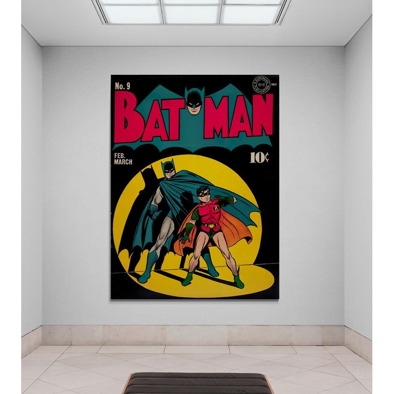 TAYRONA STORE - Cuadro En Lienzo Para Habitaciones Dc Comics 031 30x40cm