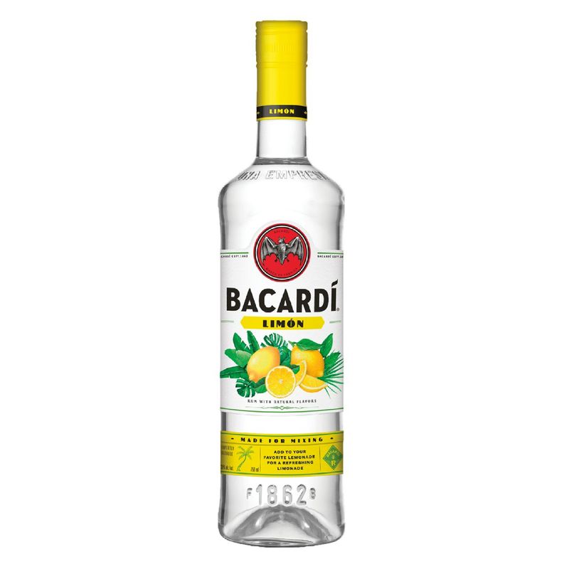 BACARDI - LICOR DE RON BACARDÍ LIMÓN 700 ML