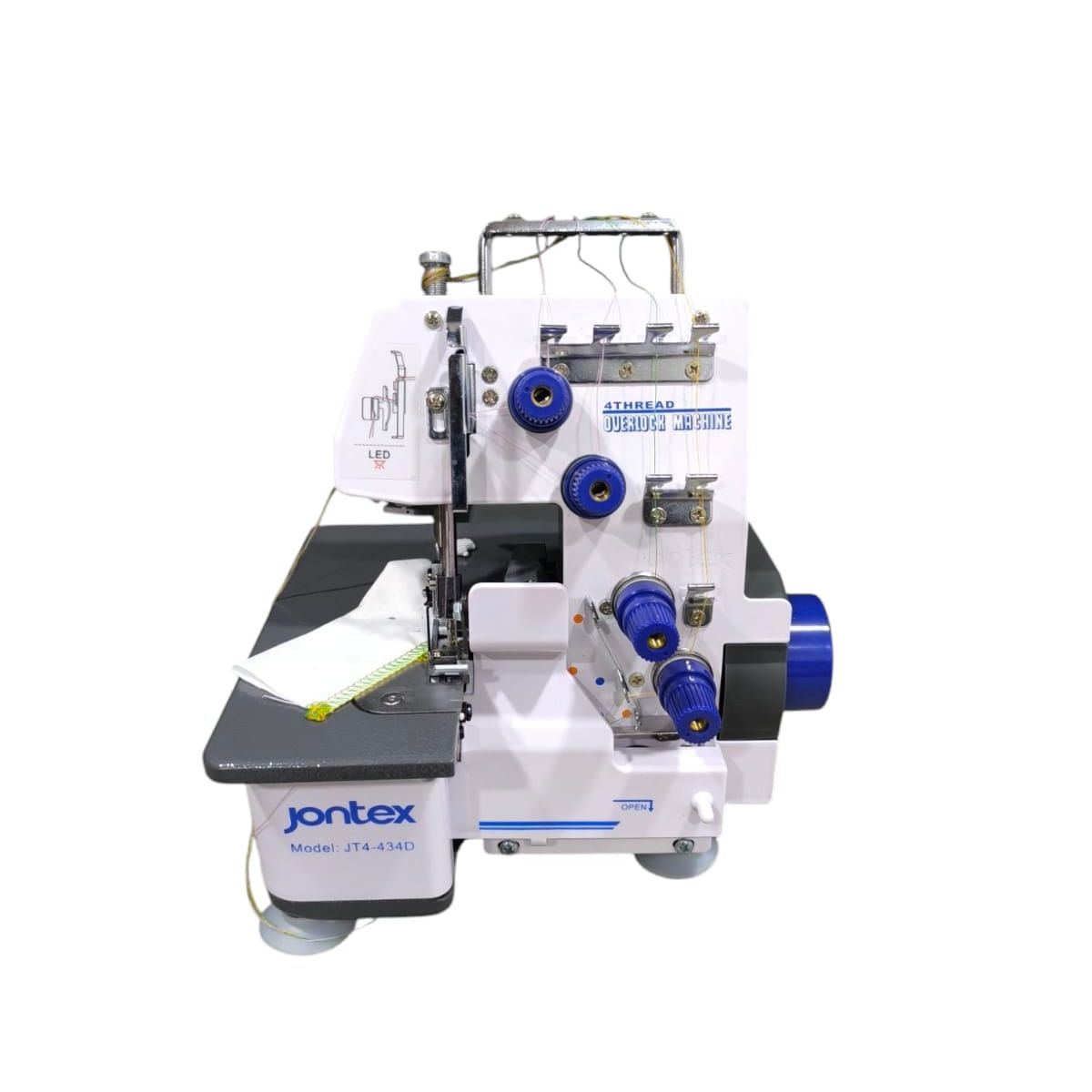 JONTEX - MAQUINA FILETEADORA FAMILIAR  JONTEX 434 PUNTADA DE REFUERZO