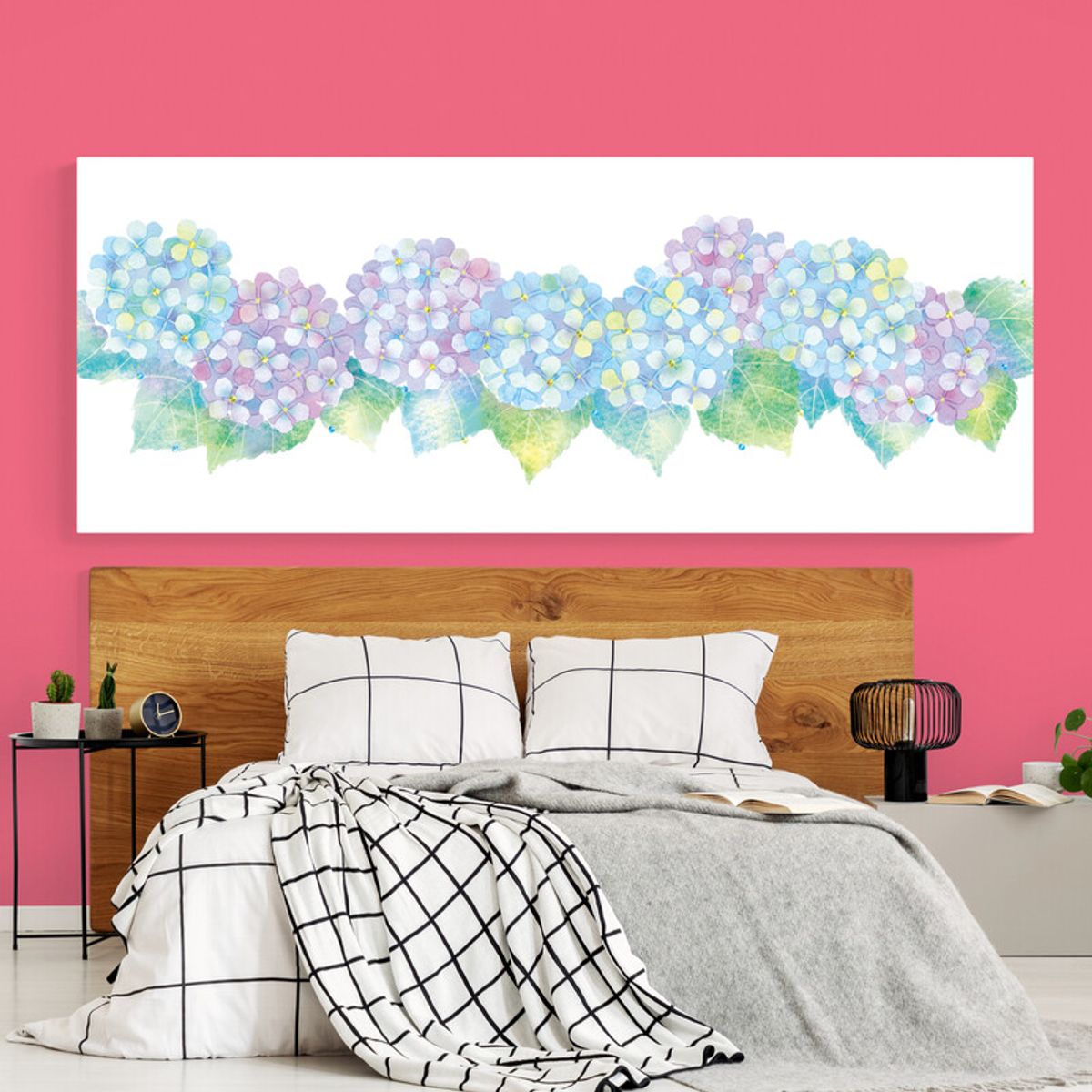 TAYRONA STORE - Cuadro En Lienzo Para Habitaciones Pintra Flores 386 175x70cm