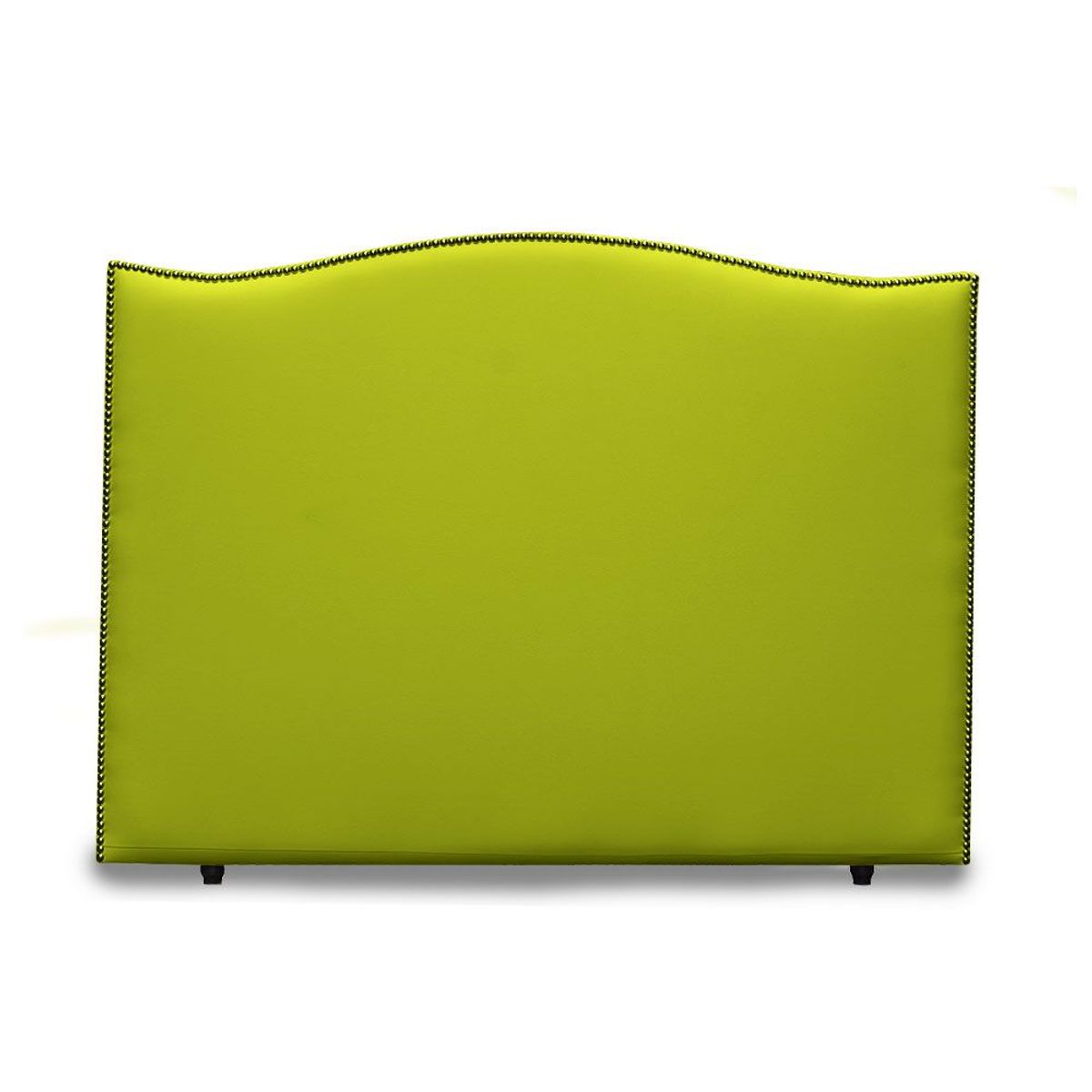 MAGIC CLASS - CABECERO CURVO CON ESTOPEROL100X130 ECOCUERO VERDE