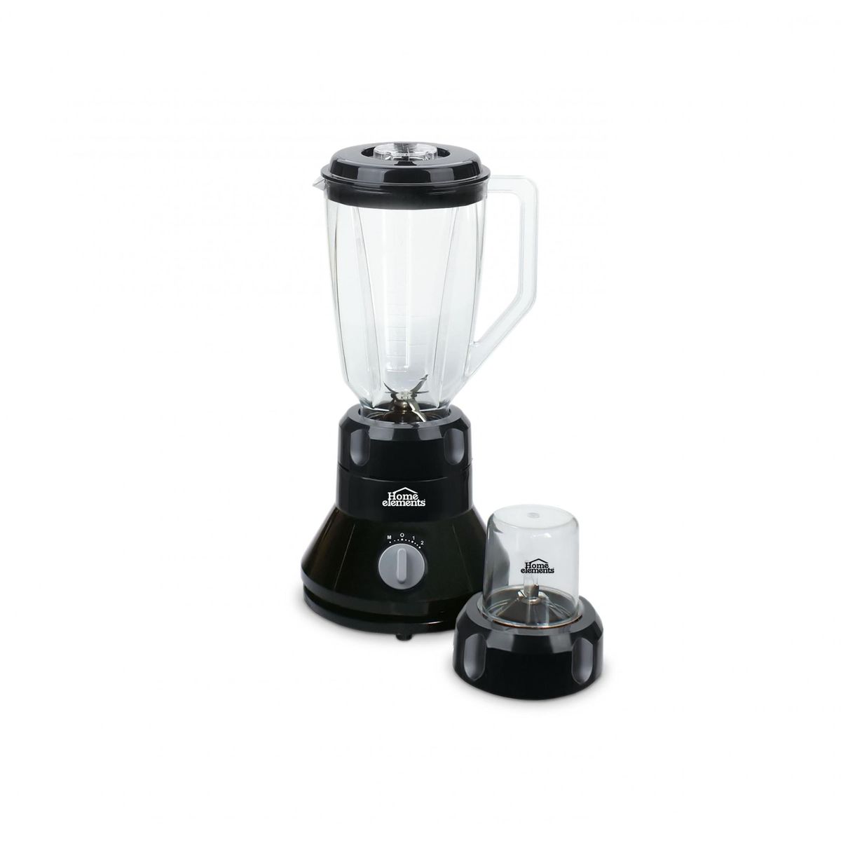 HOME ELEMENTS - Licuadora 2816 Negra 500 W Home Elements