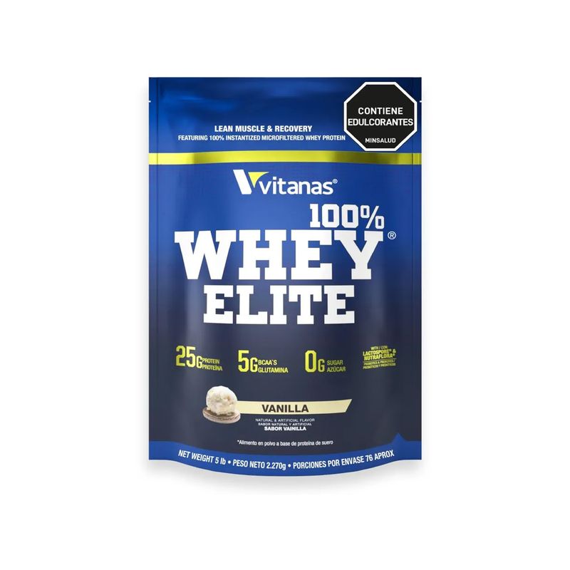 VITANAS - Whey Elite 5 libras Vitanas