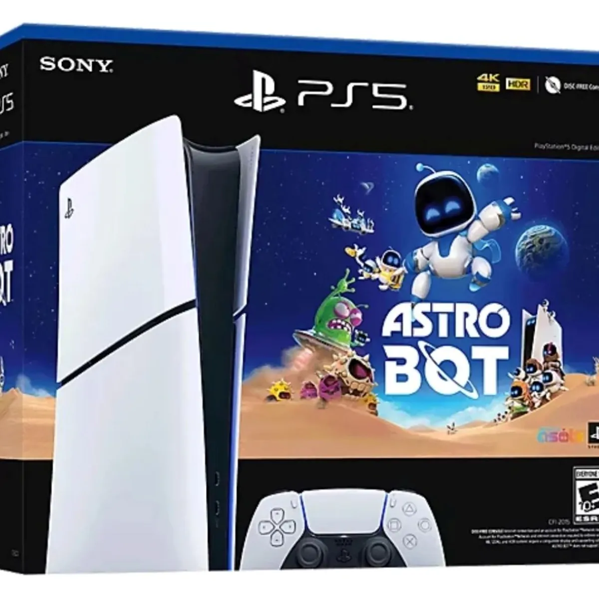 PLAYSTATION - PlayStation 5 Slim Edicion Digital + Astro Bot