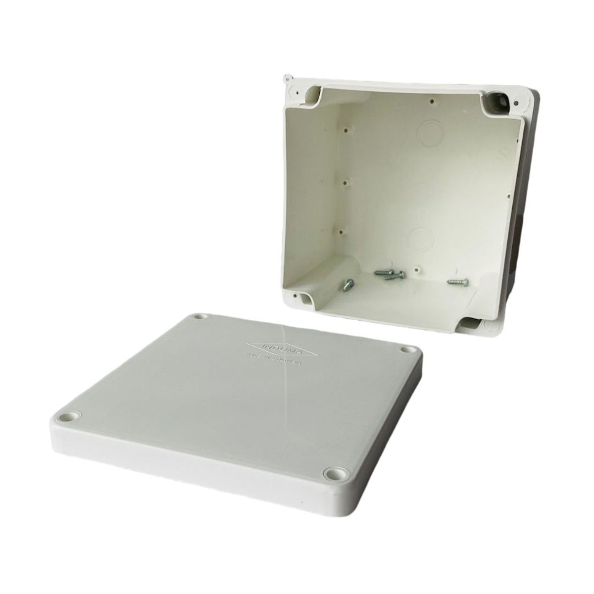 INDUMA - Caja de paso Plastica Induma 15x15x11 Blanca