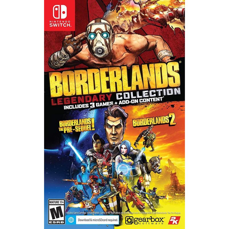 NINTENDO SWITCH - Borderlands legendary collection - nintendo switch