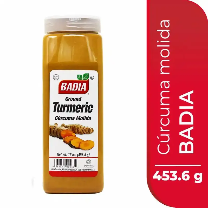 BADIA - Cúrcuma Molida Badia X 453g