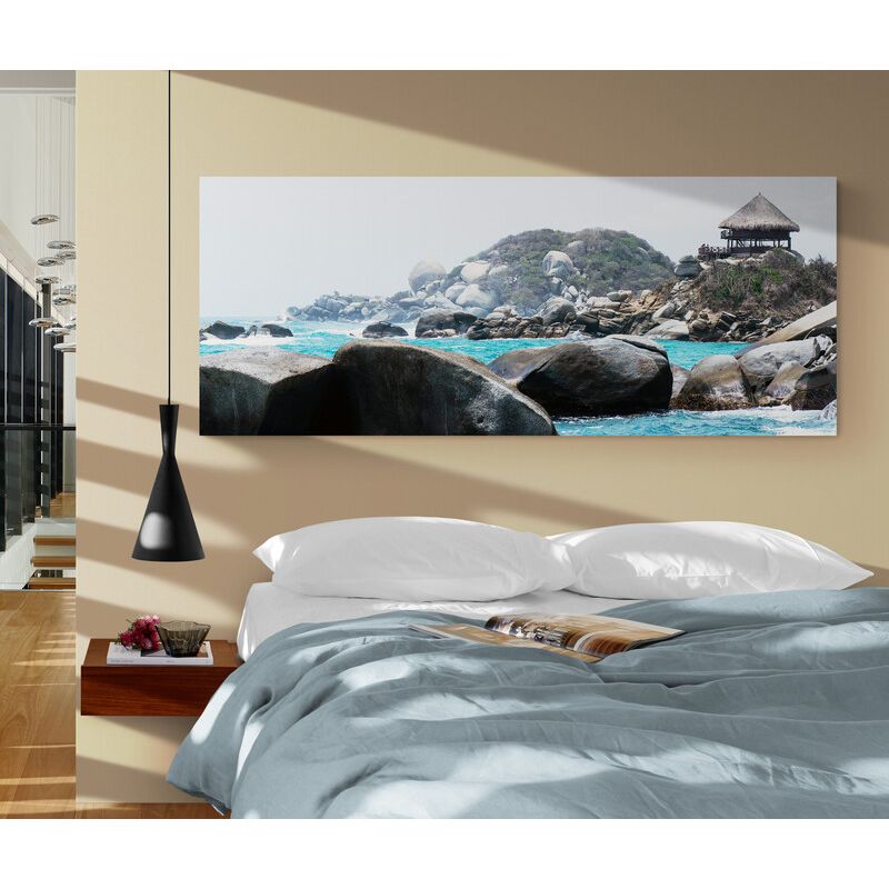 TAYRONA STORE - Cuadro En Lienzo Para Habitaciones Parque Tayrona 030 150x60cm