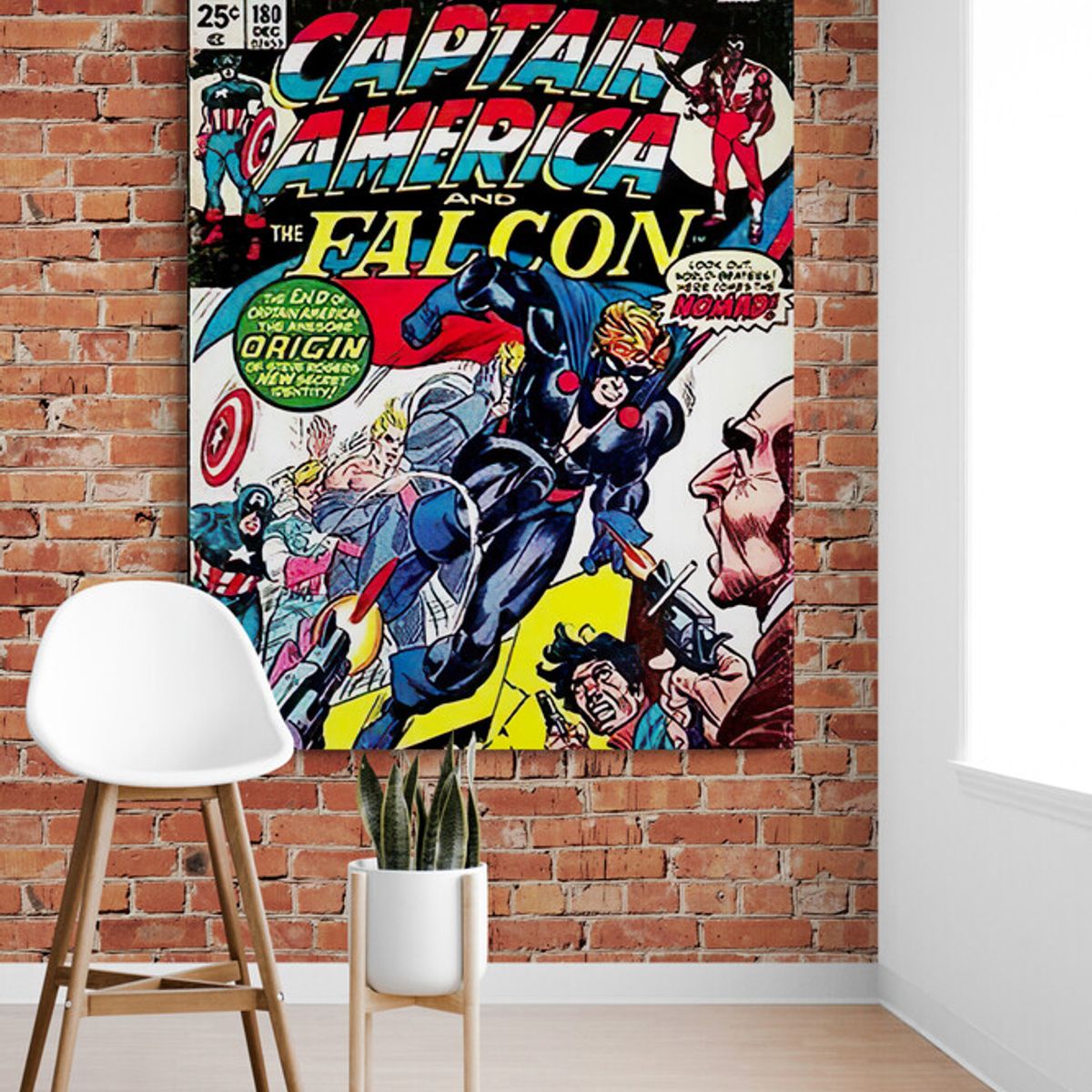 TAYRONA STORE - Cuadro En Lienzo Para Habitaciones Dc Comics 005 30x40cm
