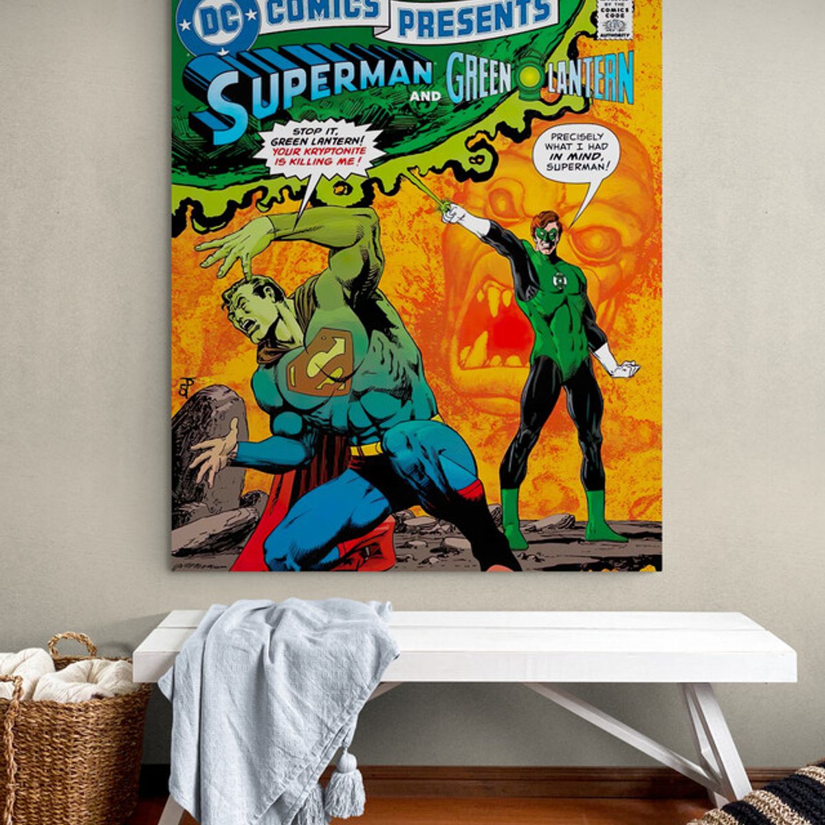 TAYRONA STORE - Cuadro En Lienzo Para Habitaciones Dc Comics 004 100x135cm